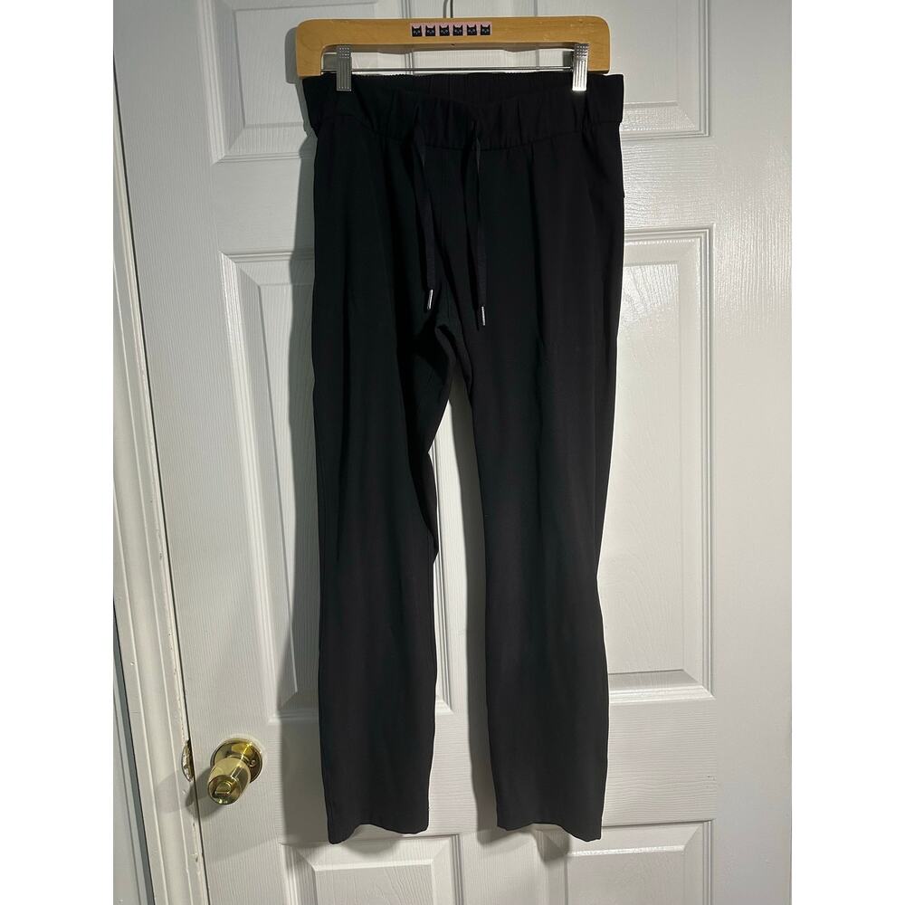 Lululemon On The Fly Pant *28" Black Womens Pant Size 6